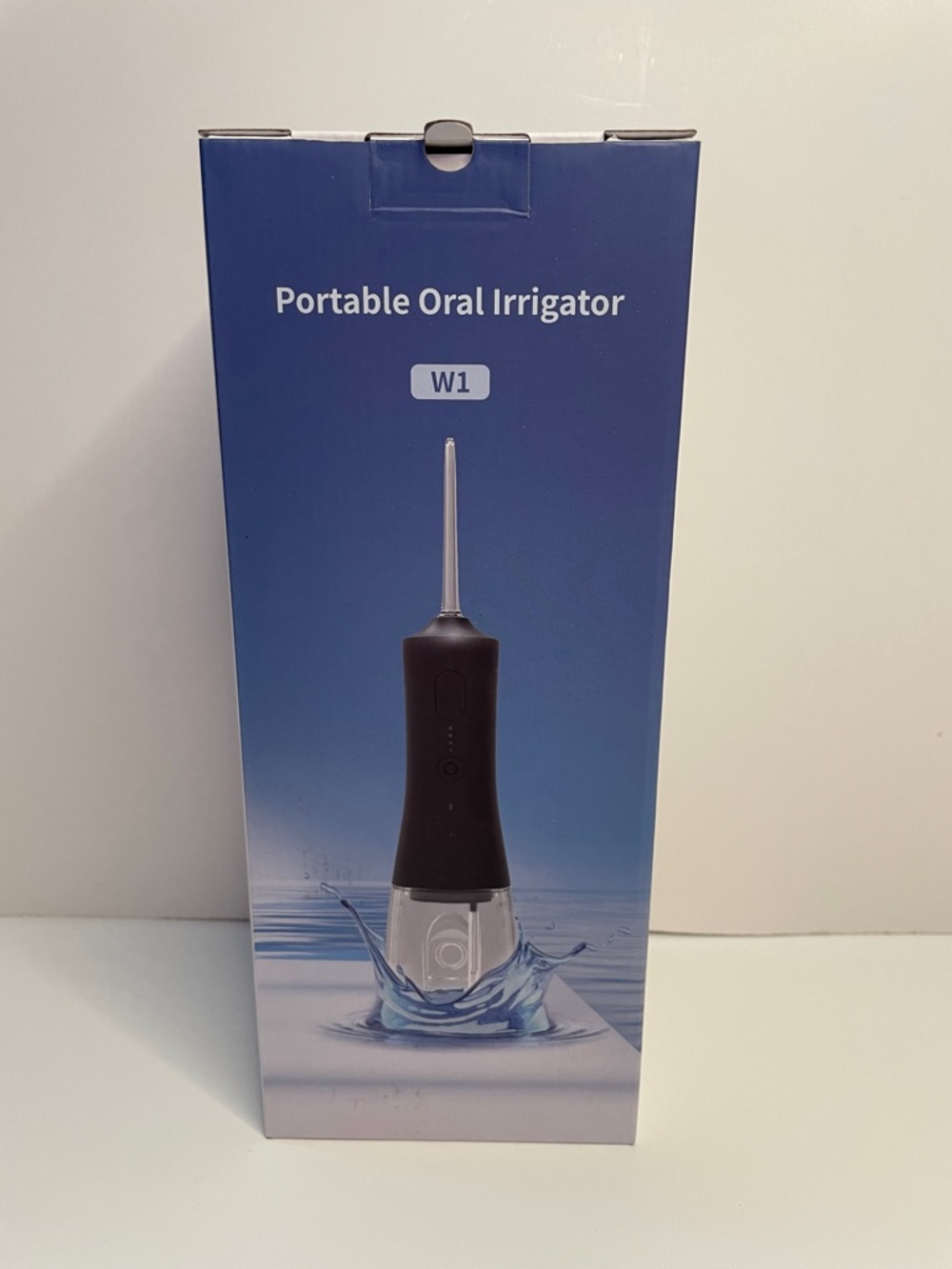 NIB Portable Oral Irrigator W1 - Black - Picture 1 of 2